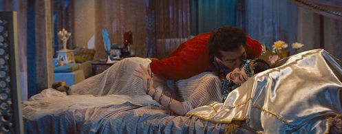 Victor Mature and Bella Darvi in The Egyptian (1954)