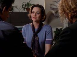 Richard Belzer, Michelle Hurd, and Jenny Bacon in Law & Order: Special Victims Unit (1999)