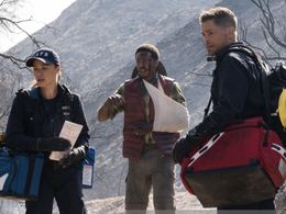 Rob Lowe, Moon Bloodgood, and Philip Smithey