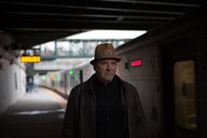 Photo shoot for film noir project by Jennifer McClure