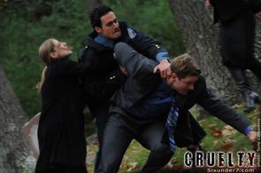 Joseph Eid, Kristen Zaik Vazquez, and Ryan Matthew Jones in Cruelty (2017)