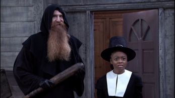 Bertrand-Xavier Corbi and Skai Jackson in Bunk'd (2015)