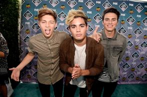 Ricky Garcia, Emery Kelly, and Liam Attridge