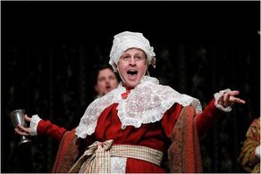 At work at The American Shakespeare Center in 