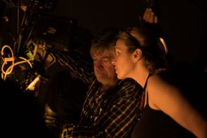 On UNION with cinematographer, James Mathers.