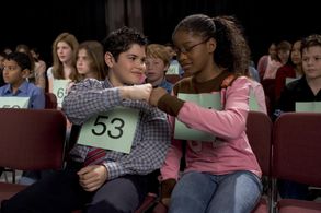Keke Palmer and J.R. Villarreal in Akeelah and the Bee (2006)