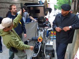 Al B. Sure! on set of 