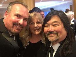 Bill Roe with Ann Murtha & Daryn Okada