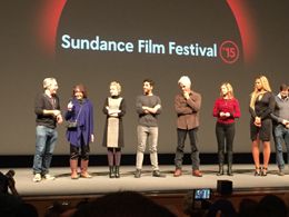 talkback of 'GRANDMA' Paul Weitz (director),Lily Tomlin, Julia Garner, Mo Aboul-Zelof, Sam Elliot, Judy Greer, Laverne 