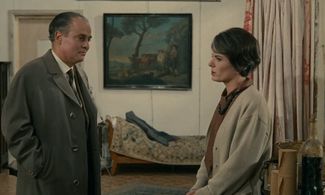 Claude Sainval and Delphine Seyrig in Muriel (1963)