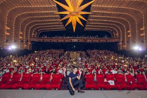 Apo Nattawin Wattanagitiphat at an event for Man Suang (2023)