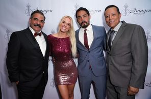 Still of Hemky Madera, Molly Burnett, Alejandro Barrios and Yancey Arias at the Imagen Awards