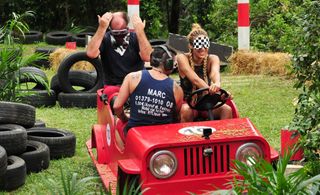 Markus Majowski, Marc Terenzi, and Sarah Joelle Jahnel in Ich bin ein Star - Holt mich hier raus! (2004)