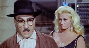 Anita Ekberg and Peppino De Filippo in Boccaccio '70 (1962)