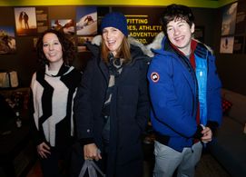 Rachel Griffiths, Rebecca Daly, and Barry Keoghan