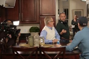 On set Donnie Loves Jenny season 1