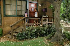 Skai Jackson and Nina Lu in Bunk'd (2015)