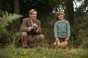 Domhnall Gleeson and Will Tilston in Goodbye Christopher Robin (2017)