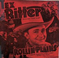 Harriet Bennet, Hobart Bosworth, Charles King, and Tex Ritter in Rollin' Plains (1938)