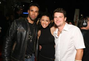 Wyclef Jean, Kevin Levrone, and Danica Dias