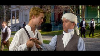 Still image from the set of Manifest Destiny.