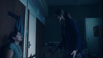 Heather Dicke & Amanda Peet in Episode 4 of Amazon Original 