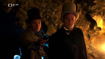 Jakub Prachar and Ondrej Sokol in Krakonosovo tajemství (2022)