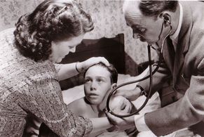 Ellis Dale, Christine Hargreaves, and Kevin McKeon in Pink Floyd: The Wall (1982)