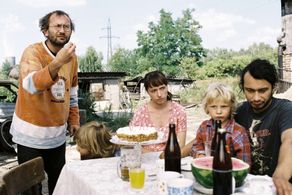 Pavel Liska, Bohdan Sláma, and Tatiana Dyková in Something Like Happiness (2005)