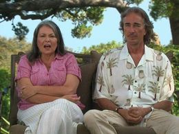 Roseanne Barr and John Argent in Roseanne's Nuts (2011)