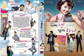 Hee Jae, Hyeon-jae Jo, Yoo-jin Kim, and Seong-rok Sin in One Mom and Three Dads (2008)