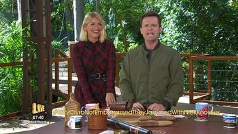 Declan Donnelly and Holly Willoughby in I'm a Celebrity, Get Me Out of Here! (2002)