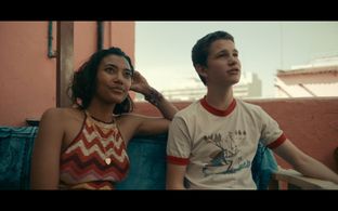 Gabriel Bateman and Nicole Rainteau in The Mosquito Coast (2021)