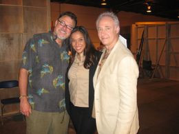 Jonathan Frakes, Brent Spiner, and Maria Russell in Leverage (2008)