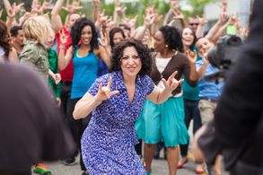 On the set of You Make My Dreams ASL music video (2016)