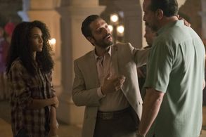 Romano Orzari, Frank Rodriguez, and Brooklyn Sudano in Taken (2017)