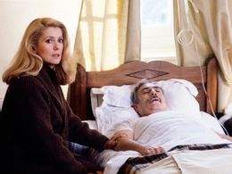 Catherine Deneuve and Pierre Forget in Choice of Arms (1981)