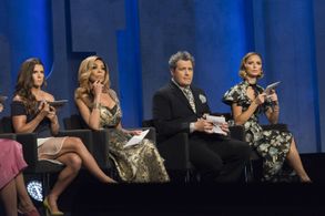 Isaac Mizrahi, Georgina Chapman, Danica Patrick, and Wendy Williams in Project Runway All Stars (2012)
