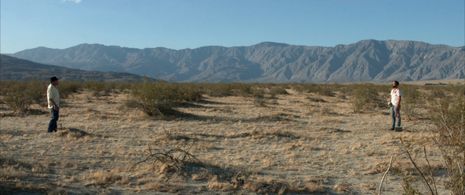 Shamus Sherwood and Jesús Lloveras in The X (2019)