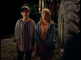 Jesse R. Tendler and Kimberley Warnat in Are You Afraid of the Dark? (1990)