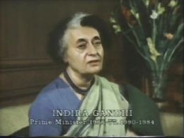 Indira Gandhi in Television (1985)