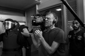 D.P. Wolfgang Held ASC on the set of O.G.