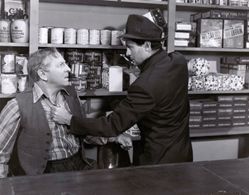 Morris Carnovsky and Mickey Knox in Western Pacific Agent (1950)