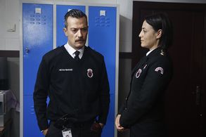 Nergis Öztürk and Çagdas Onur Öztürk in The Yard (2018)