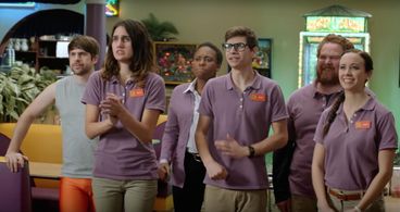 Casey Webb, Ian Hecox, Natalie Whittle, Noah Grossman, Cat Alter, and Jade Martz in Part Timers (2016)