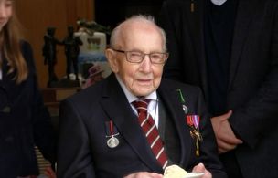 Tom Moore in ITV Lunchtime News (1972)