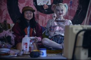 Margot Robbie and Ella Jay Basco in Birds of Prey (2020)