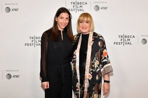 Hilla Medalia and Shosh Shlam at an event for Leftover Women (2019)