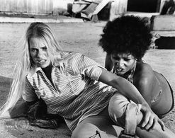 Pam Grier and Margaret Markov in Black Mama White Mama (1973)