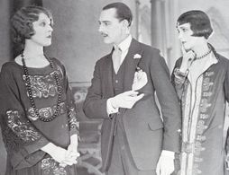 Julanne Johnston, Jane Novak, and Warwick Ward in Dangerous Virtue (1925)